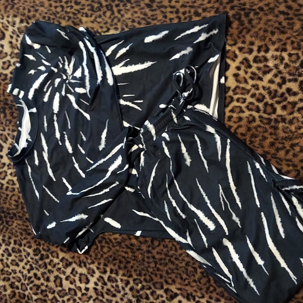 2 piece tye dye jogger set
